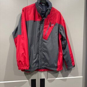 New Balance Mesh Lined Hooded Men’s Windbreaker Jacket w/Zipper Pockets XL